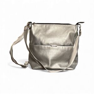 Chic Metallic Crossbody Bag